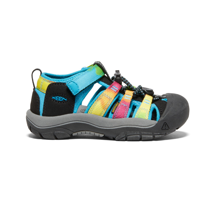 Keen Little Kids' Newport H2 Rainbow Tie Dye