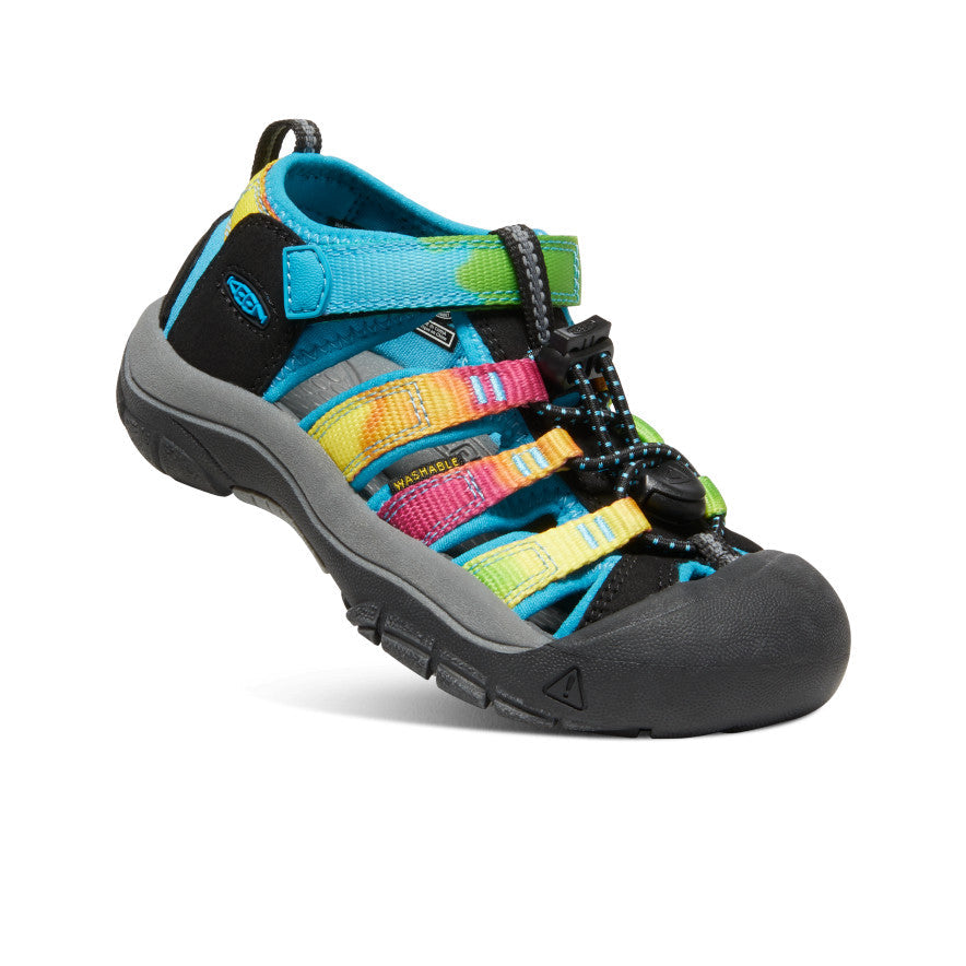 Keen Little Kids' Newport H2 Rainbow Tie Dye