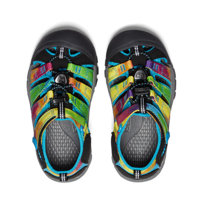 Keen Little Kids' Newport H2 Rainbow Tie Dye