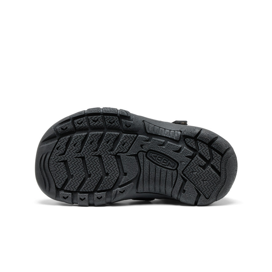 Keen Little Kids' Newport H2 Triple Black