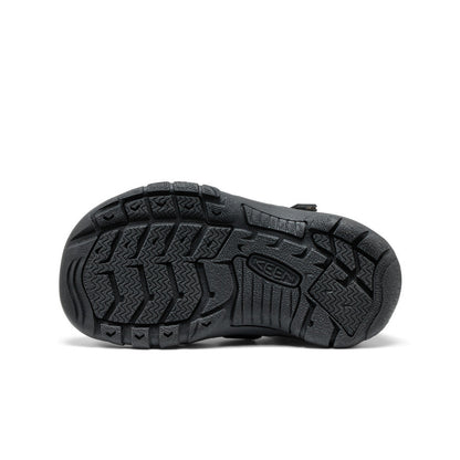 Keen Little Kids' Newport H2 Triple Black