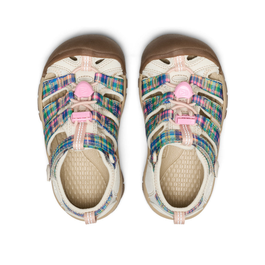 Keen Little Kids' Newport H2 Gingham/Orchid Smoke