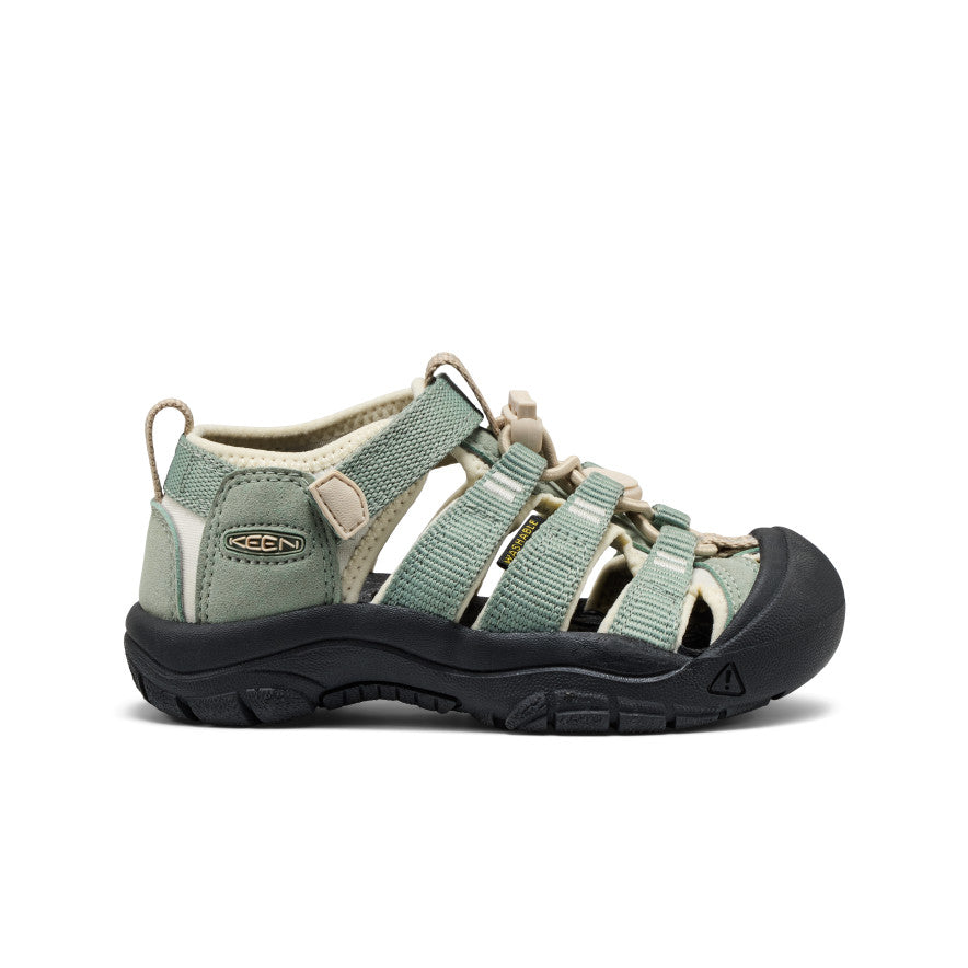 Keen Little Kids' Newport H2 Lily Pad/Black