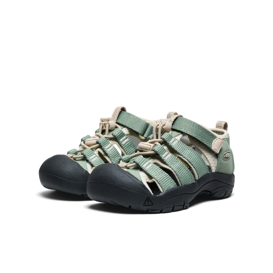 Keen Little Kids' Newport H2 Lily Pad/Black