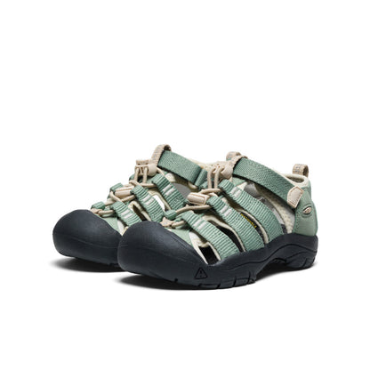 Keen Little Kids' Newport H2 Lily Pad/Black
