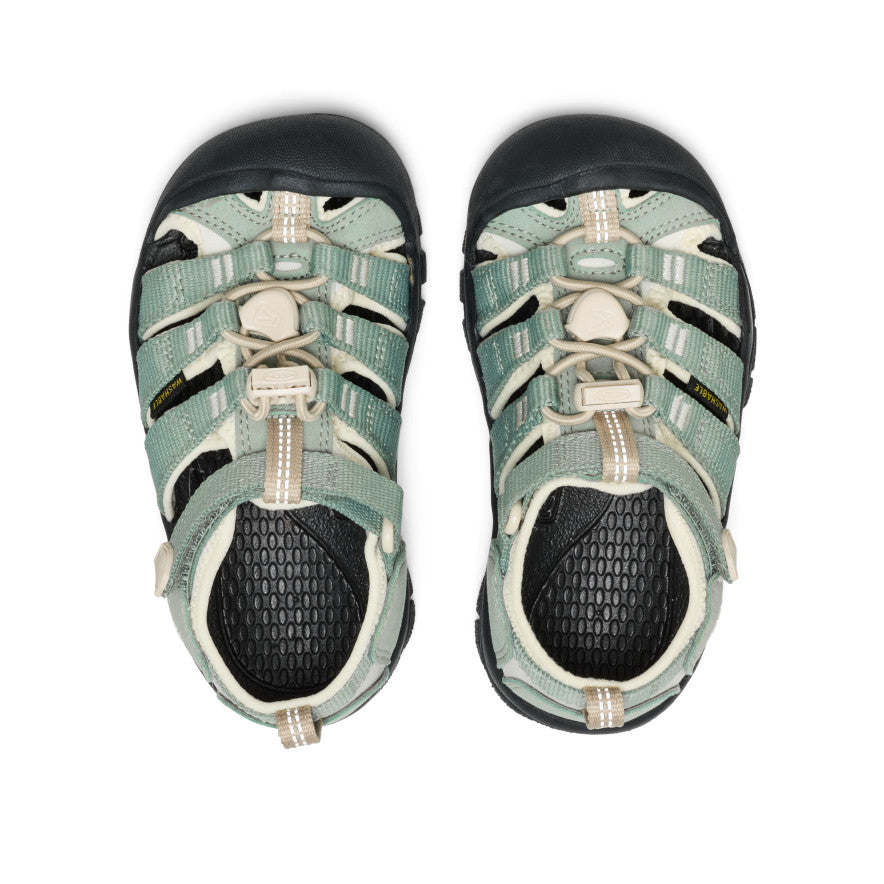 Keen Little Kids' Newport H2 Lily Pad/Black