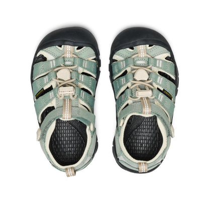 Keen Little Kids' Newport H2 Lily Pad/Black