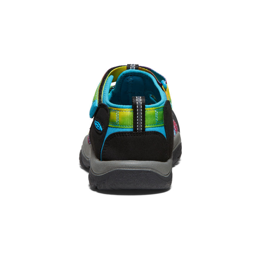 Keen Big Kids' Newport H2 Rainbow Tie Dye