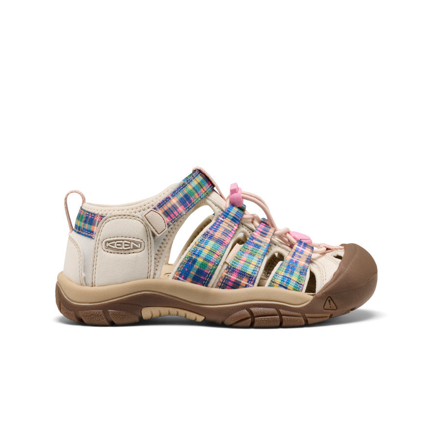 Keen Big Kids' Newport H2 Gingham/Orchid Smoke