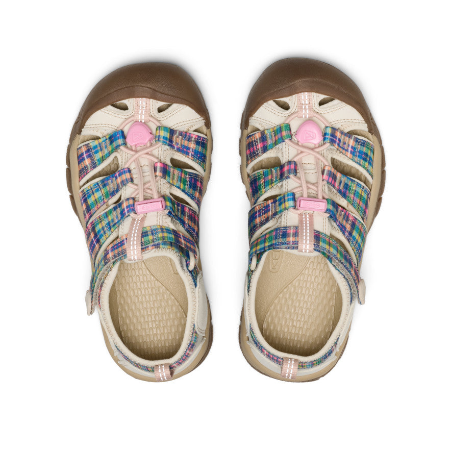 Keen Big Kids' Newport H2 Gingham/Orchid Smoke