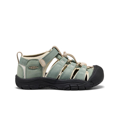 Keen Big Kids' Newport H2 Lily Pad/Black