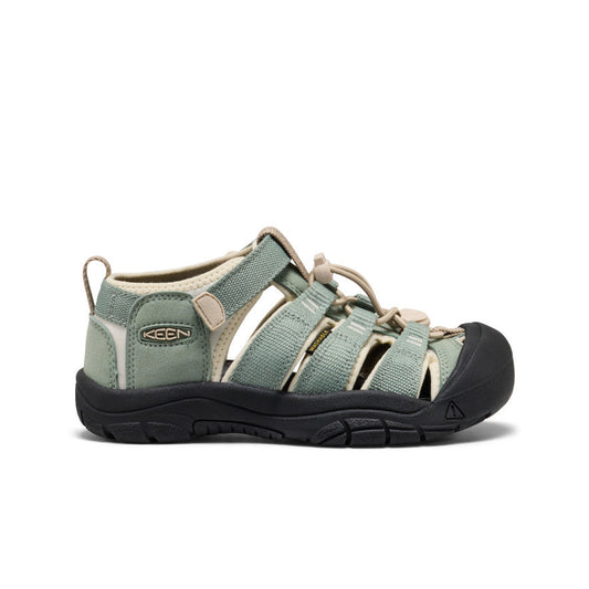 Keen Big Kids' Newport H2 Lily Pad/Black