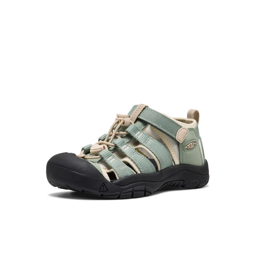 Keen Big Kids' Newport H2 Lily Pad/Black
