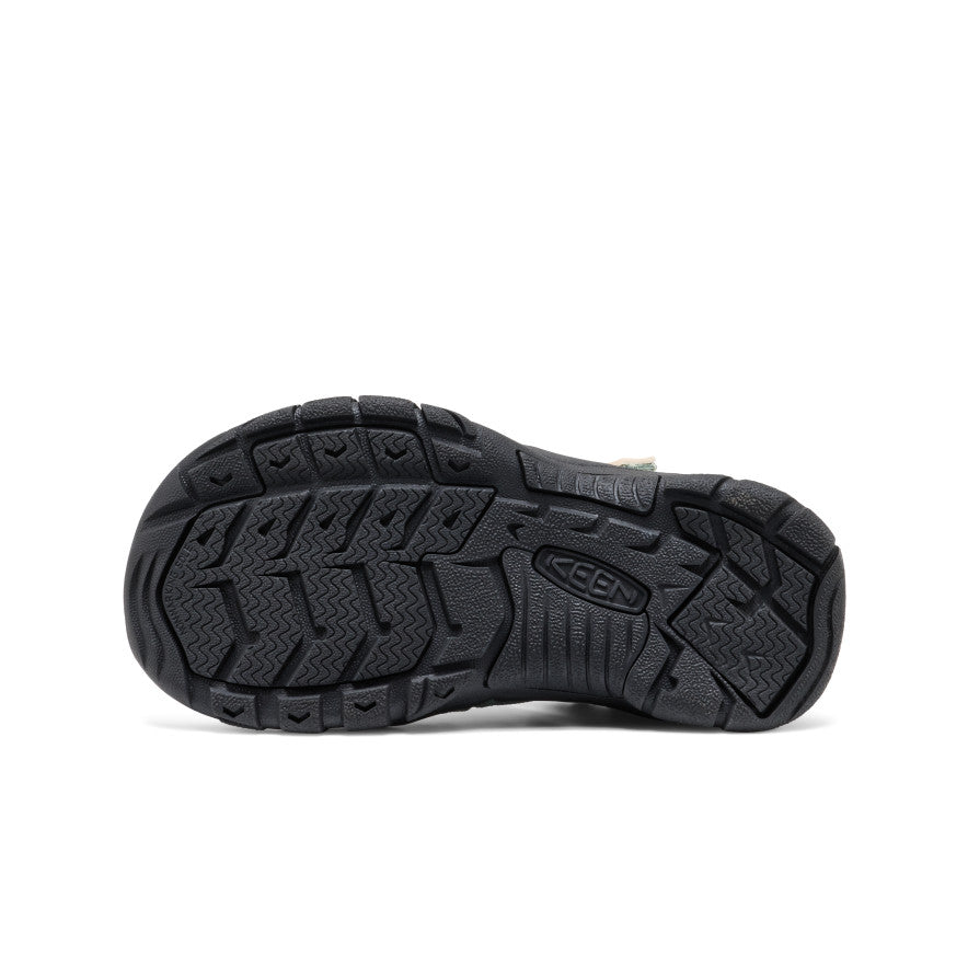 Keen Big Kids' Newport H2 Lily Pad/Black