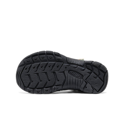 Keen Big Kids' Newport H2 Lily Pad/Black