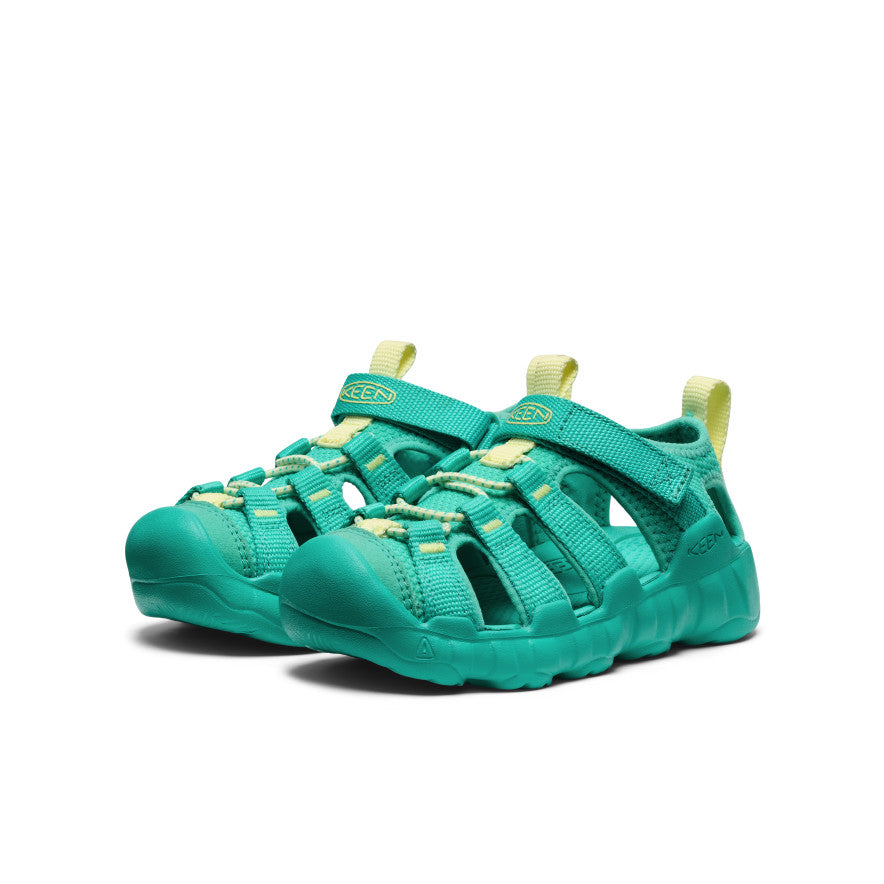 Keen Little Kids' Hyperport H2 Sandal Bright Aqua/Wax Yellow