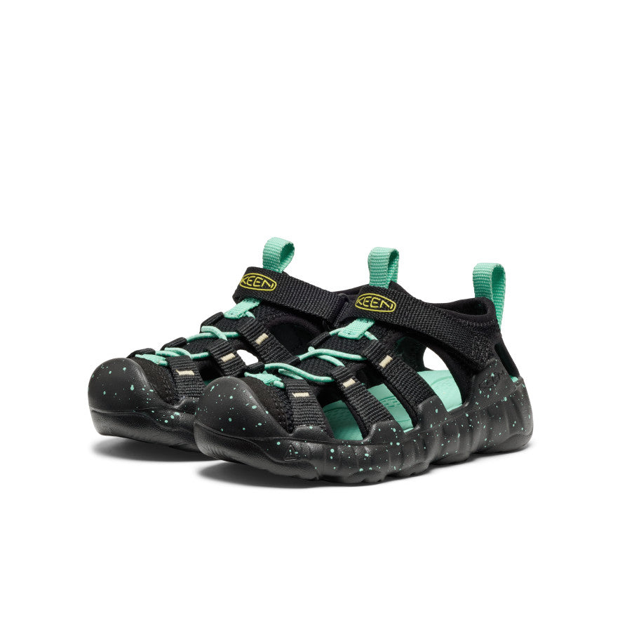 Keen Little Kids' Hyperport H2 Sandal Black Stardust