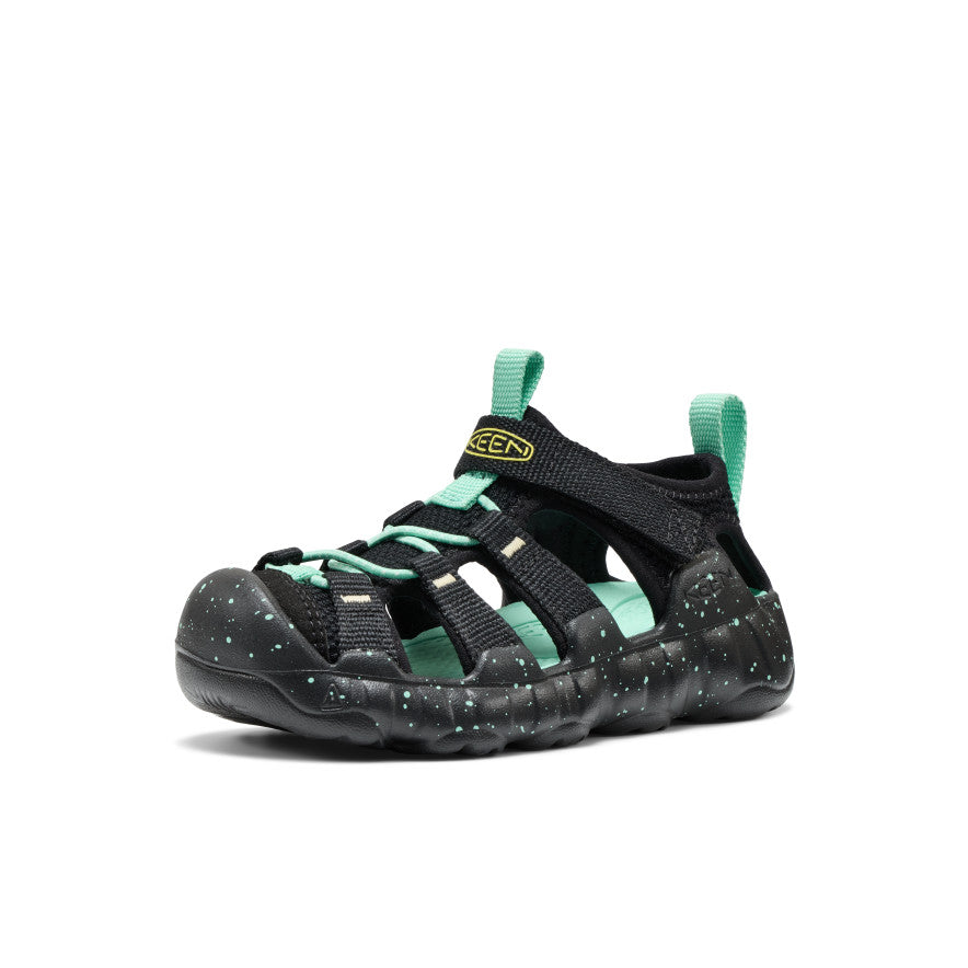 Keen Little Kids' Hyperport H2 Sandal Black Stardust