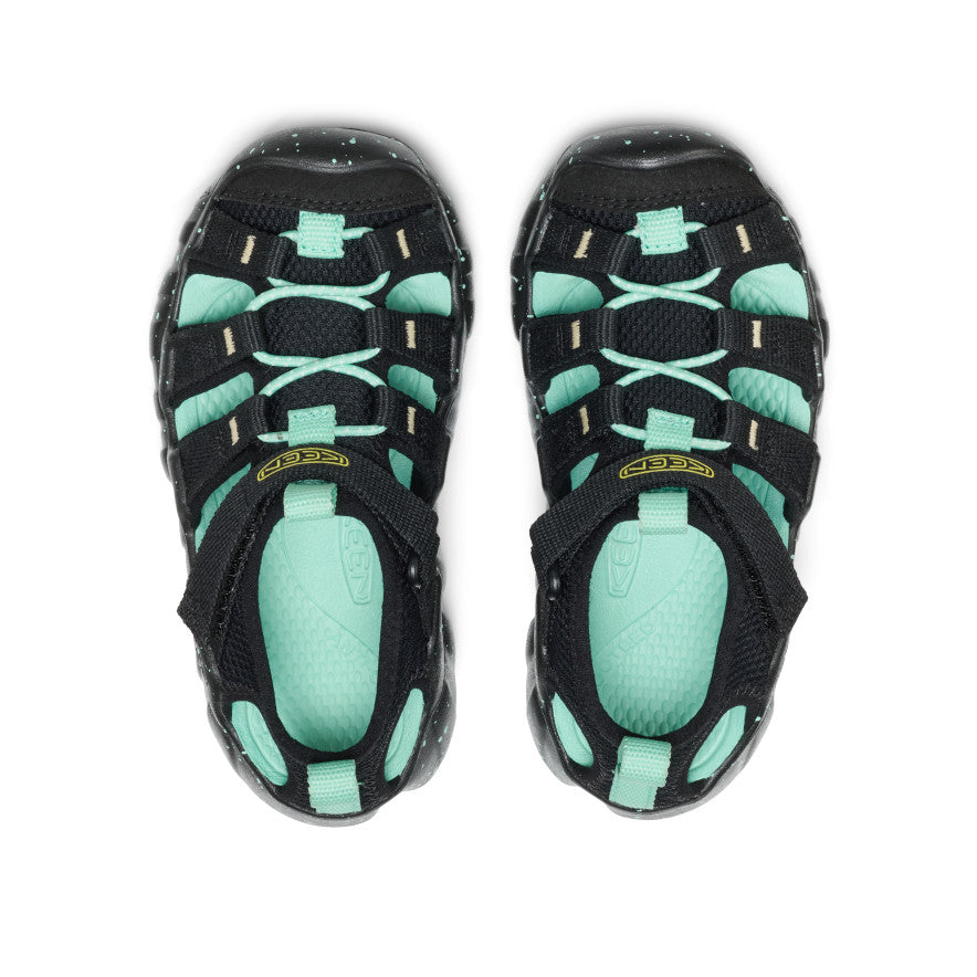 Keen Little Kids' Hyperport H2 Sandal Black Stardust