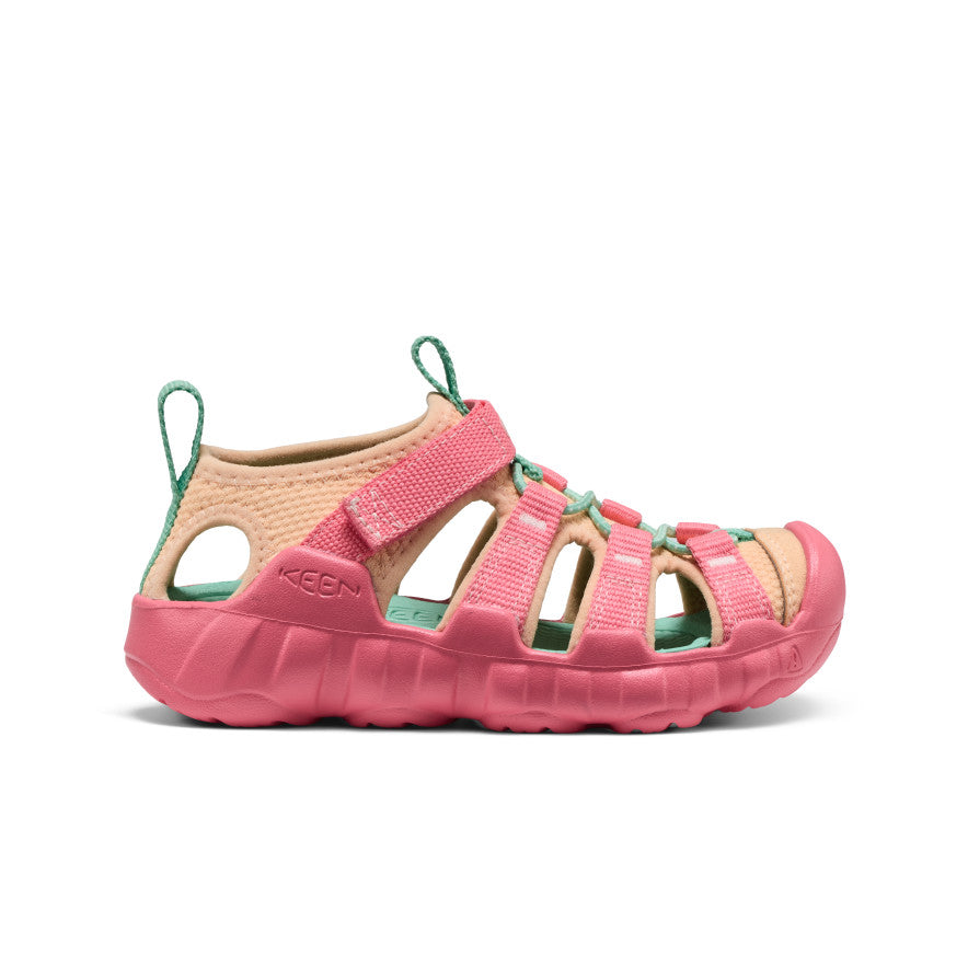 Keen Little Kids' Hyperport H2 Sandal Pink Lemonade/Peach Fuzz