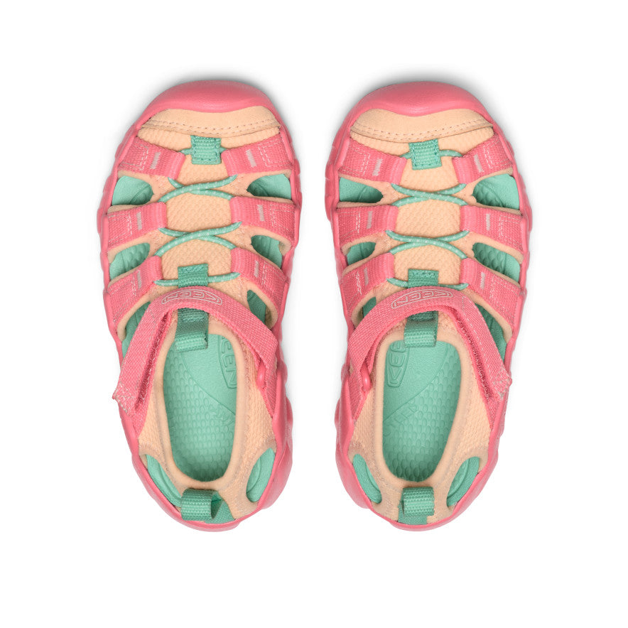 Keen Little Kids' Hyperport H2 Sandal Pink Lemonade/Peach Fuzz