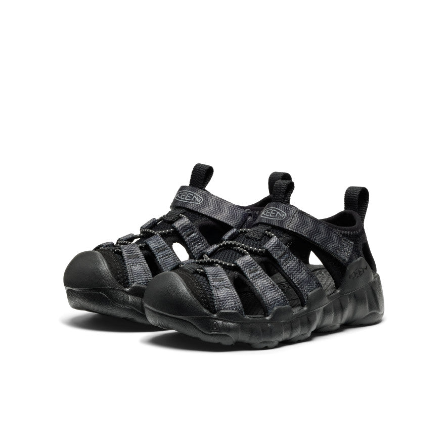Keen Little Kids' Hyperport H2 Sandal Black/Steel Grey