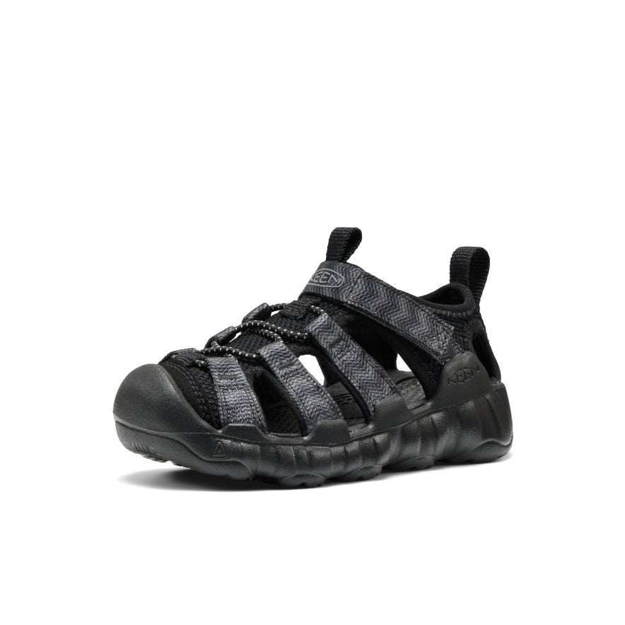 Keen Little Kids' Hyperport H2 Sandal Black/Steel Grey