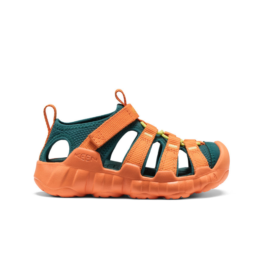 Keen Little Kids' Hyperport H2 Sandal Mediterranea/Orange Peel
