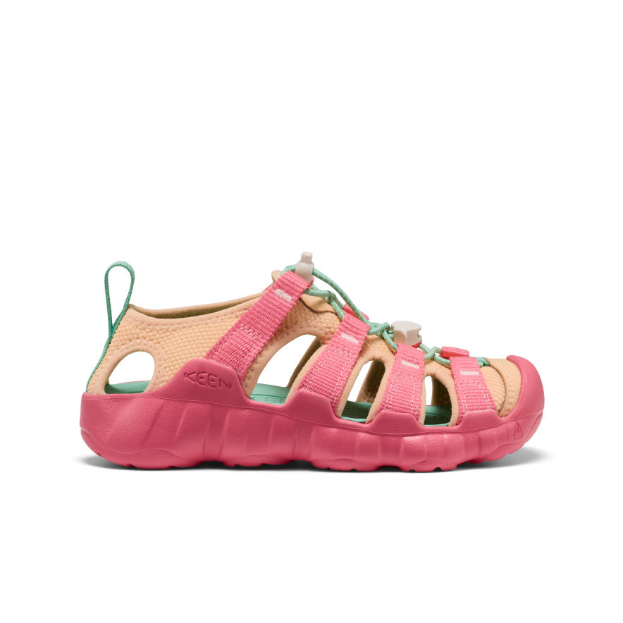 Keen Big Kids' Hyperport H2 Sandal Pink Lemonade/Peach Fuzz