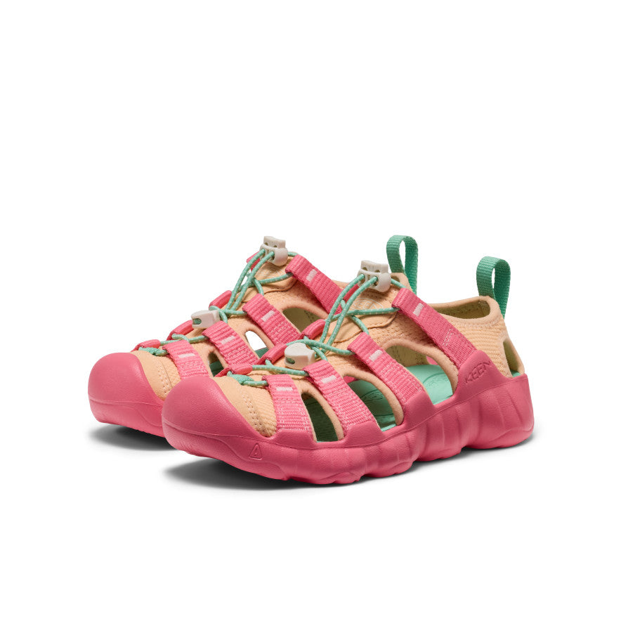 Keen Big Kids' Hyperport H2 Sandal Pink Lemonade/Peach Fuzz