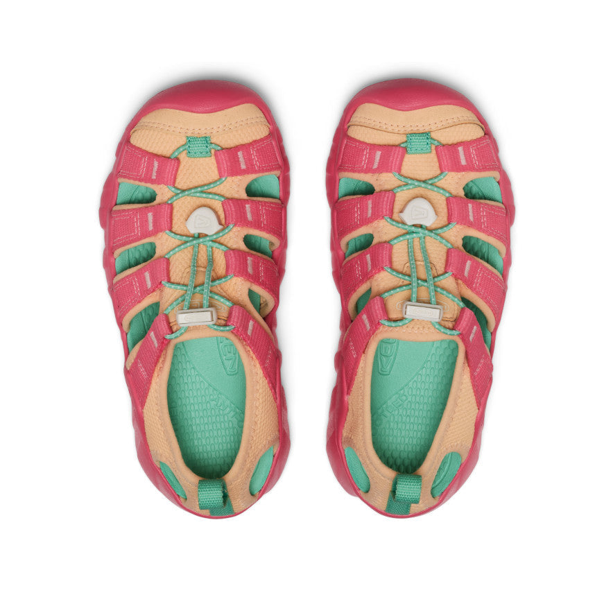 Keen Big Kids' Hyperport H2 Sandal Pink Lemonade/Peach Fuzz