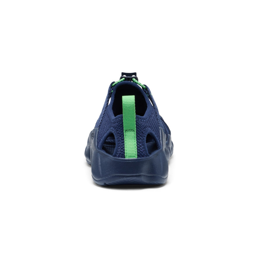 Keen Big Kids' Hyperport H2 Sandal Naval Academy/Vibrant Green