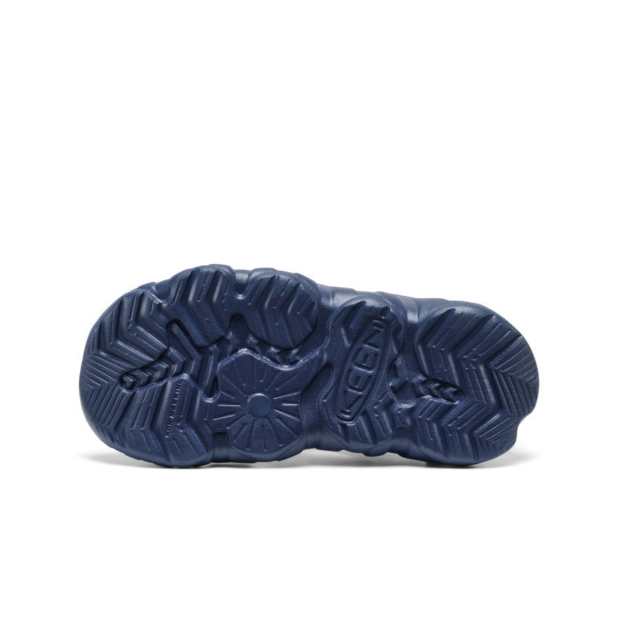 Keen Big Kids' Hyperport H2 Sandal Naval Academy/Vibrant Green