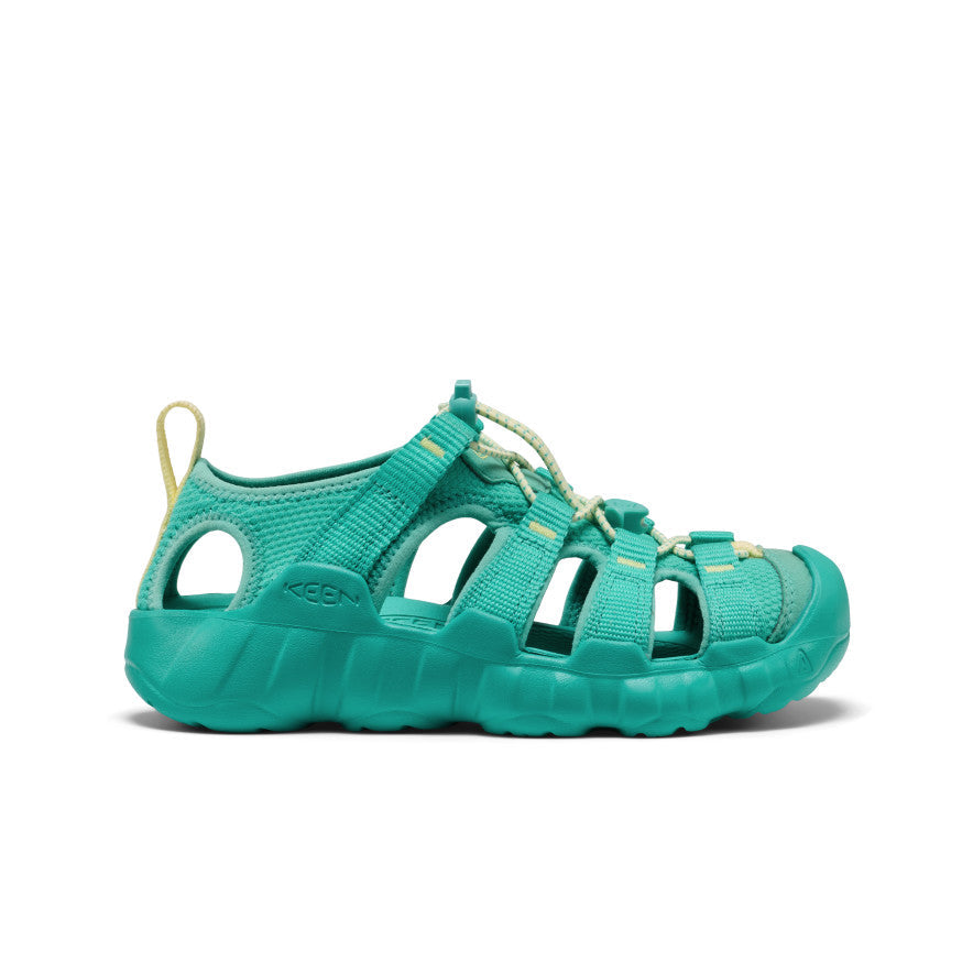 Keen Big Kids' Hyperport H2 Sandal Bright Aqua/Wax Yellow
