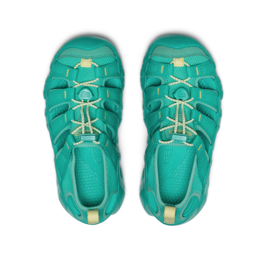 Keen Big Kids' Hyperport H2 Sandal Bright Aqua/Wax Yellow