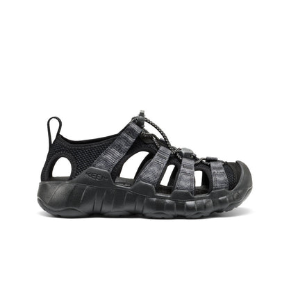 Keen Big Kids' Hyperport H2 Sandal Black/Steel Grey