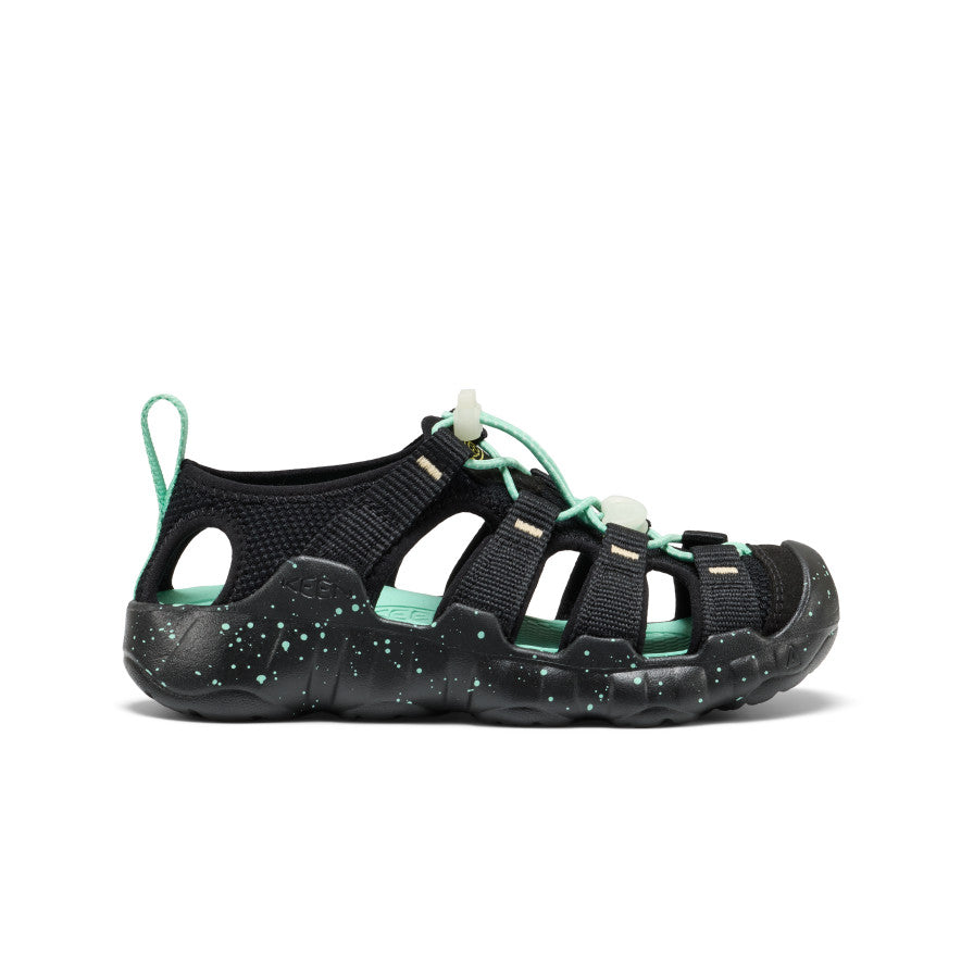 Keen Big Kids' Hyperport H2 Sandal Black Stardust