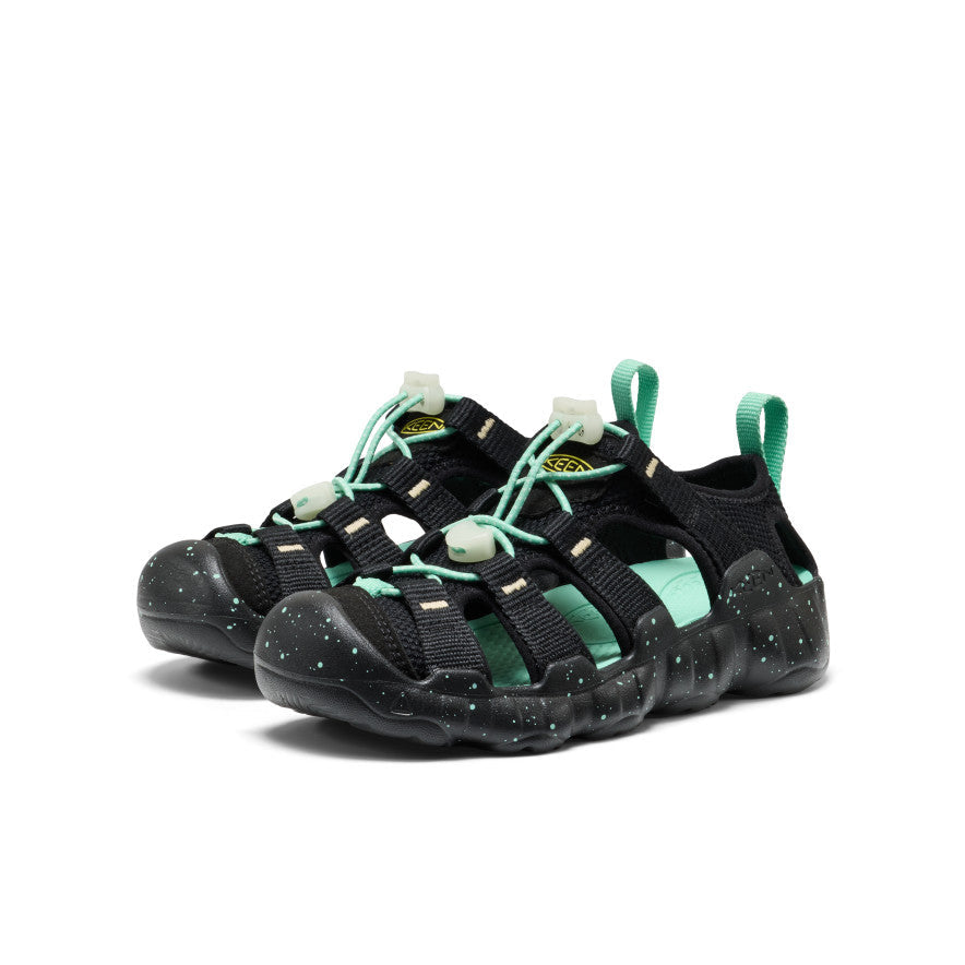 Keen Big Kids' Hyperport H2 Sandal Black Stardust