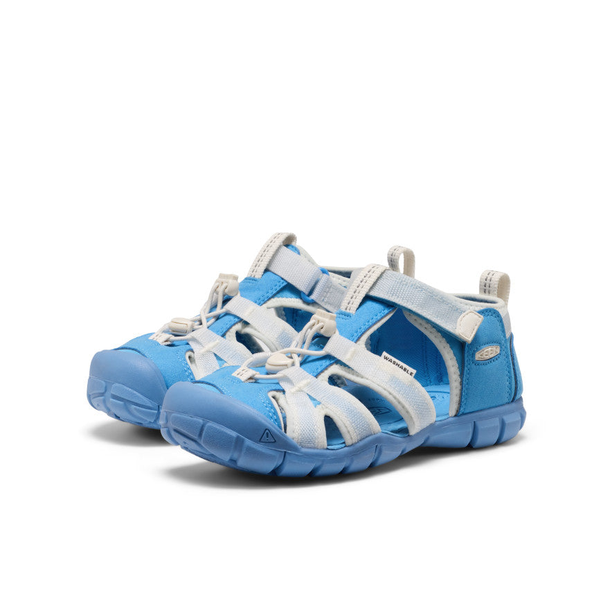 Keen Big Kids' Seacamp II CNX Azure Blue/Star White