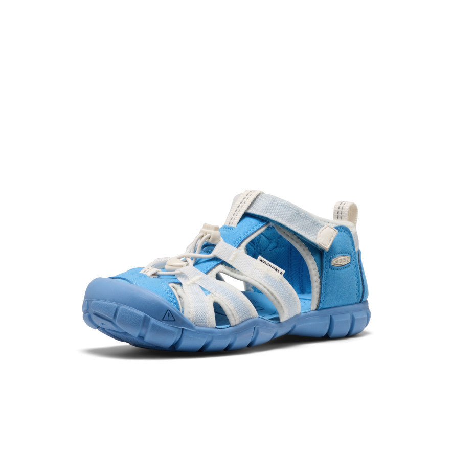 Keen Big Kids' Seacamp II CNX Azure Blue/Star White