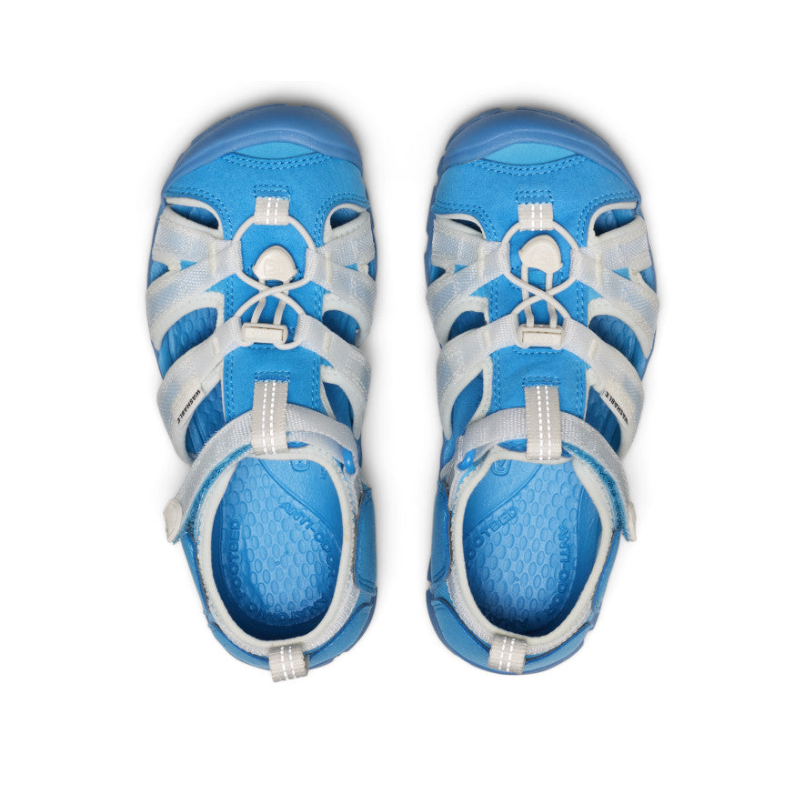 Keen Big Kids' Seacamp II CNX Azure Blue/Star White
