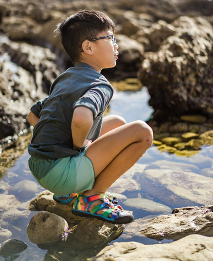 Keen Big Kids' Seacamp II CNX Thistle/Star White