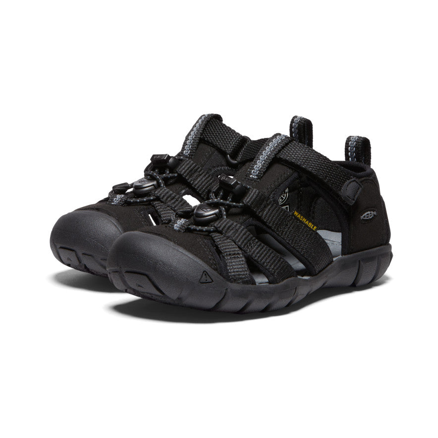 Keen Little Kids' Seacamp II CNX Black/Grey