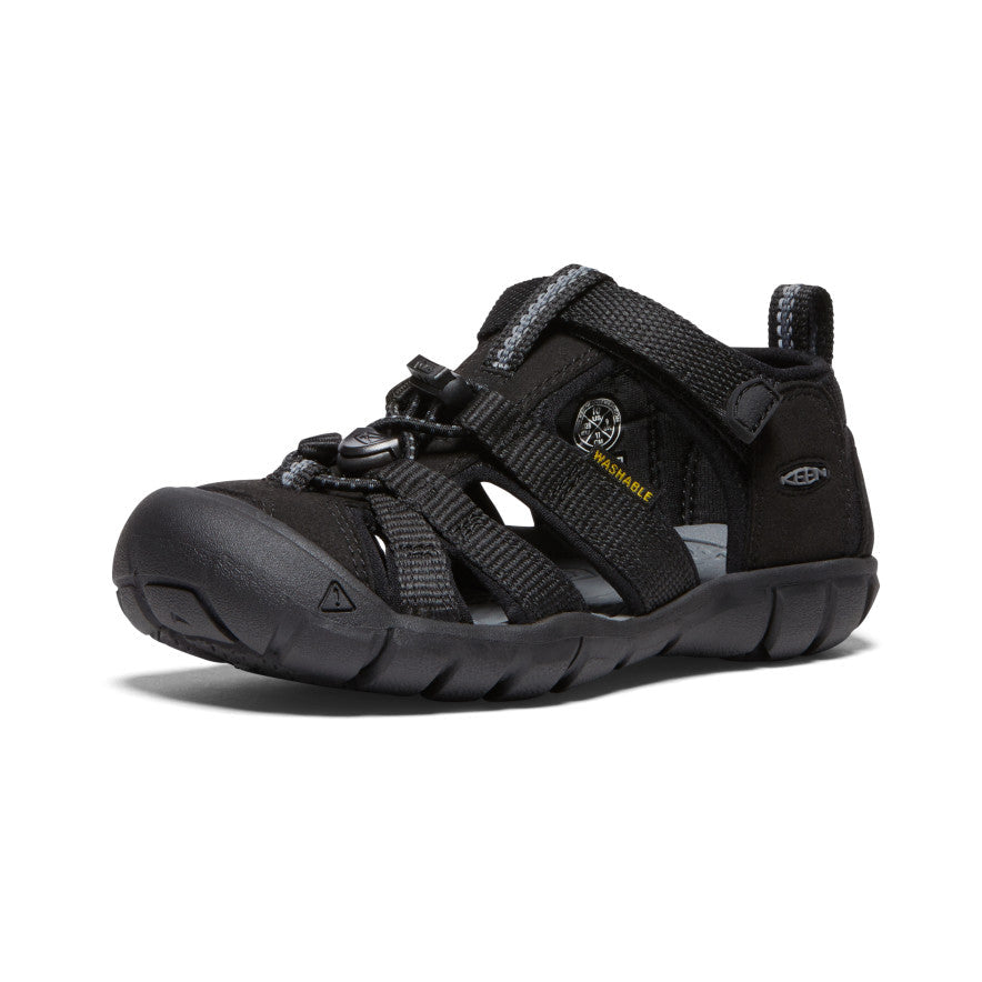 Keen Little Kids' Seacamp II CNX Black/Grey