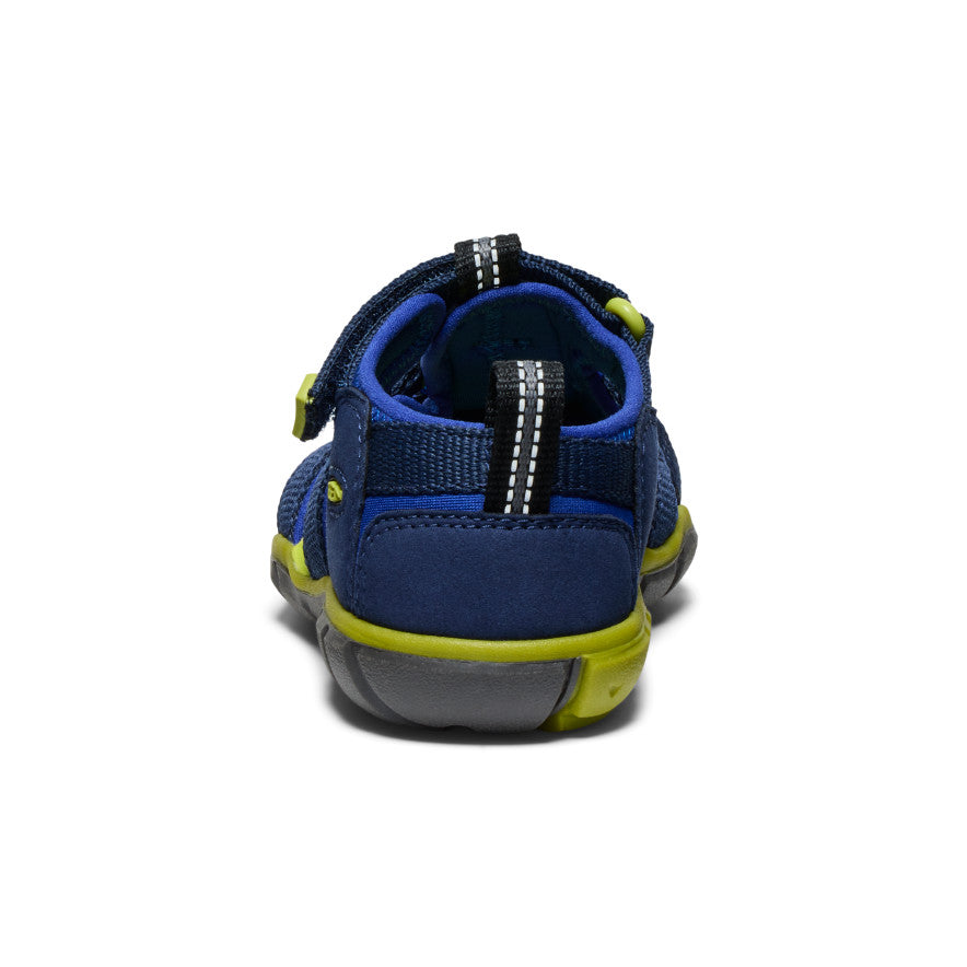 Keen Little Kids' Seacamp II CNX Naval Academy/Chartreuse