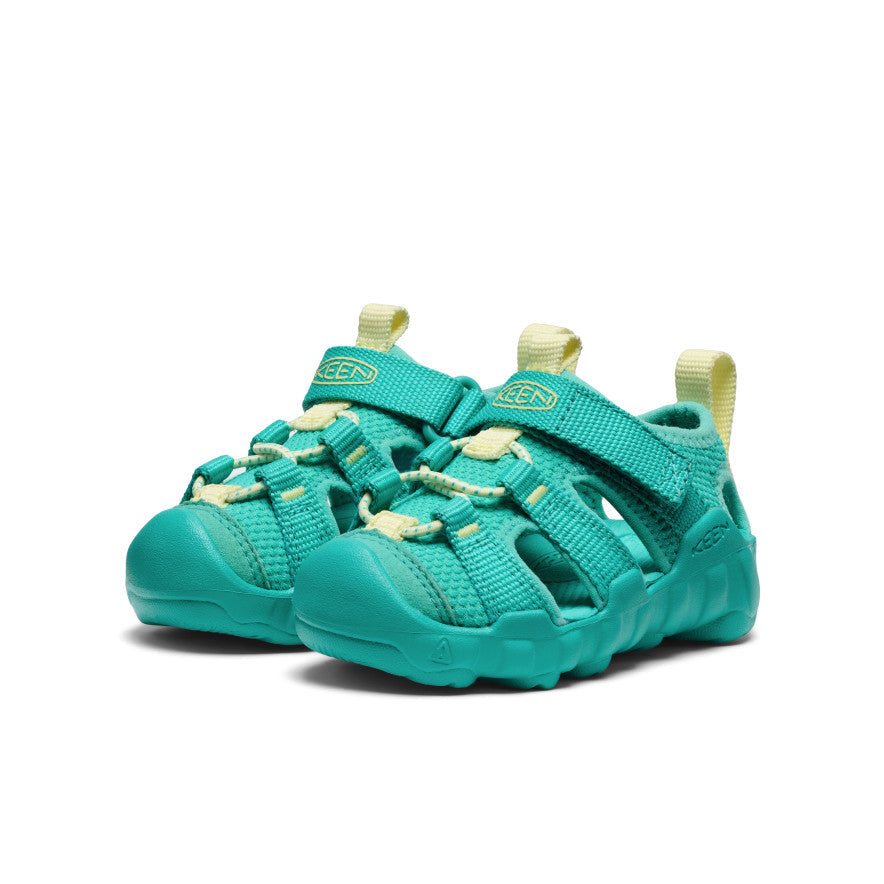 Keen Toddlers' Hyperport H2 Sandal Bright Aqua/Wax Yellow