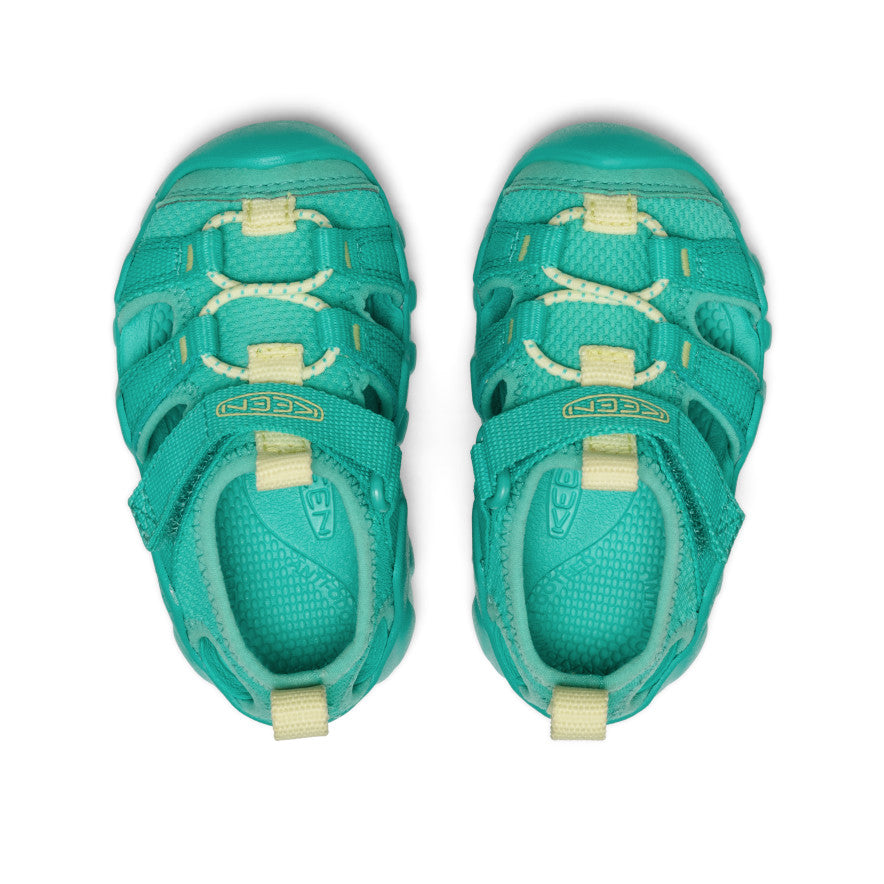 Keen Toddlers' Hyperport H2 Sandal Bright Aqua/Wax Yellow