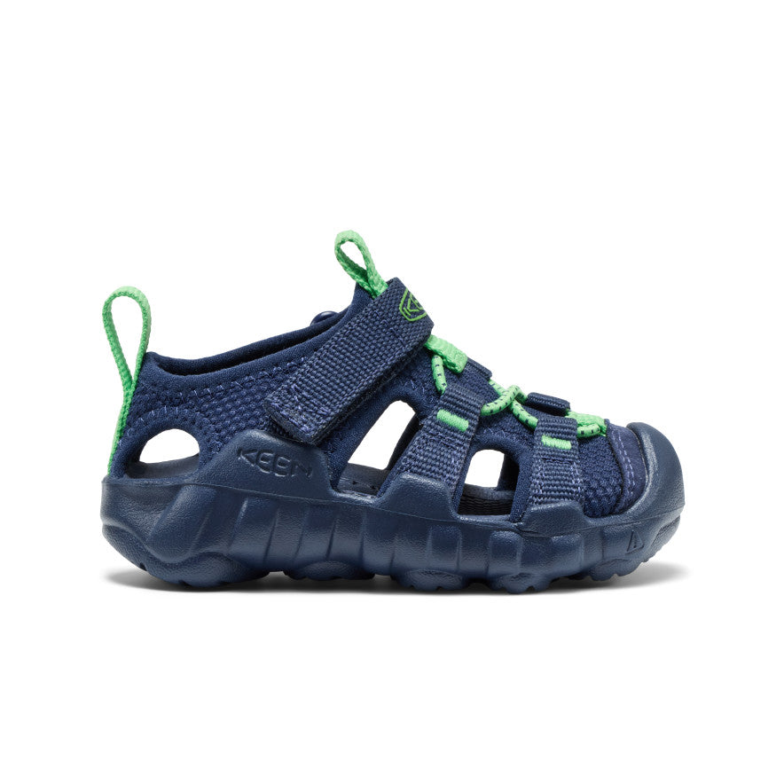 Keen Toddlers' Hyperport H2 Sandal Naval Academy/Vibrant Green