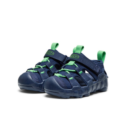 Keen Toddlers' Hyperport H2 Sandal Naval Academy/Vibrant Green