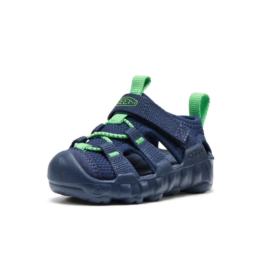 Keen Toddlers' Hyperport H2 Sandal Naval Academy/Vibrant Green